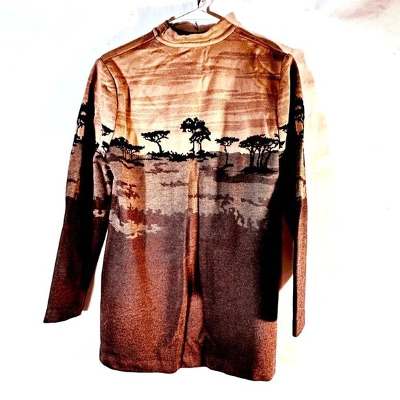 St. John Sport by Marie Gray  Size Petite Small Elephant Sweater Upcycled - Picture 7 of 10